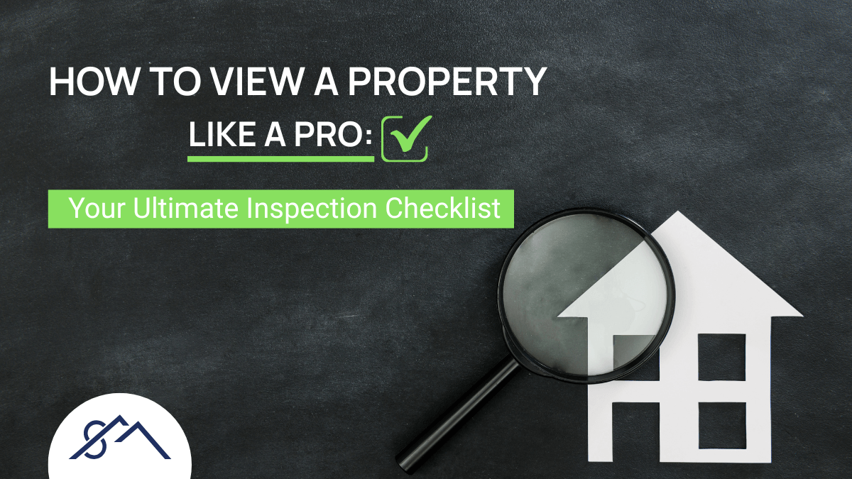 Home inspection and property viewing checklist graphic by Sibusiso Mogasoa Real Estate, helping East Rand homeowners sell their property with confidence.