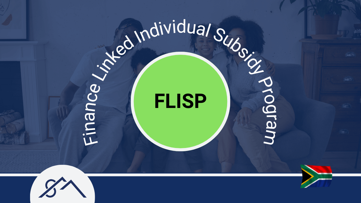 FLISP first-time buyer subsidy visual by Sibusiso Mogasoa, Property Practitioner in the East Rand, featuring a happy family